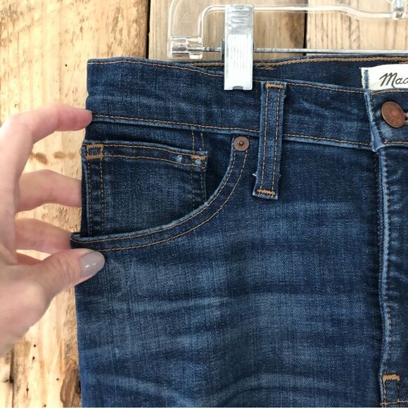 Madewell 9" High-Rise Skinny Jeans: Destructed Edition Size 27 - Picture 5 of 14